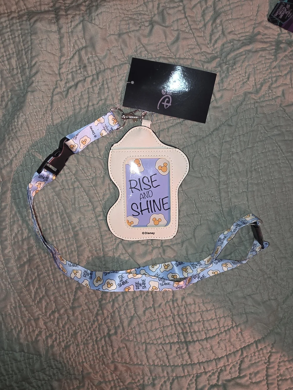 Disney Card Holder Lanyard with Mickey Mouse